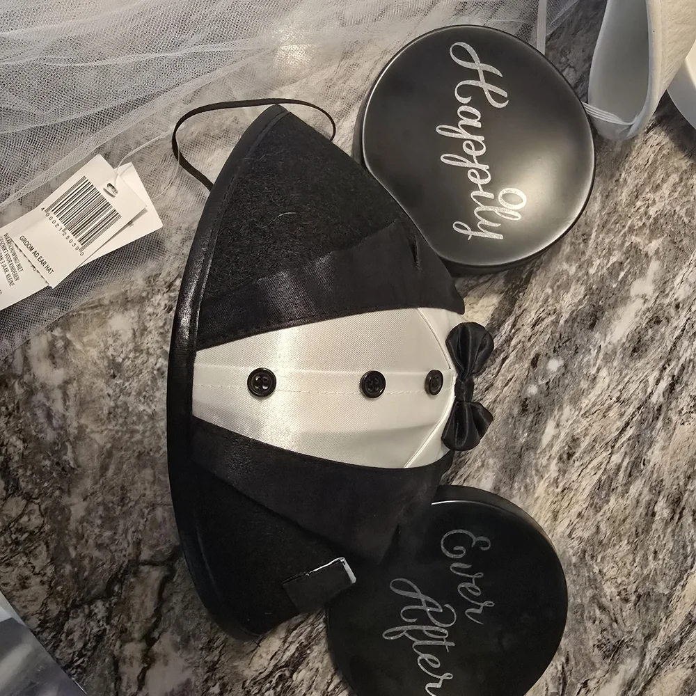 Happily Ever After Wedding Party Hat Set